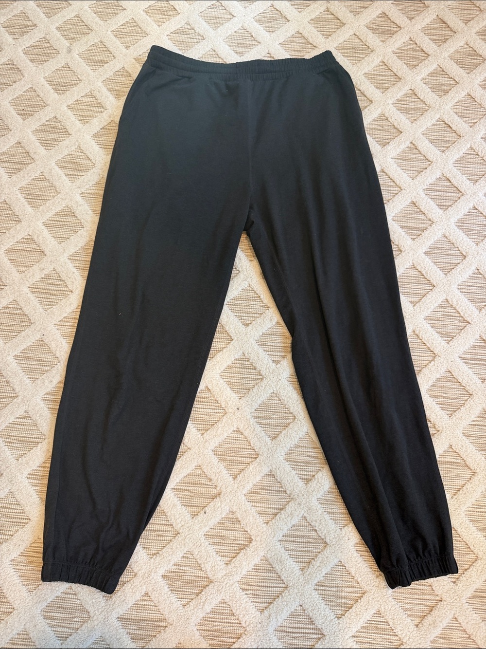 Vuori Black Jogger Track Pants
